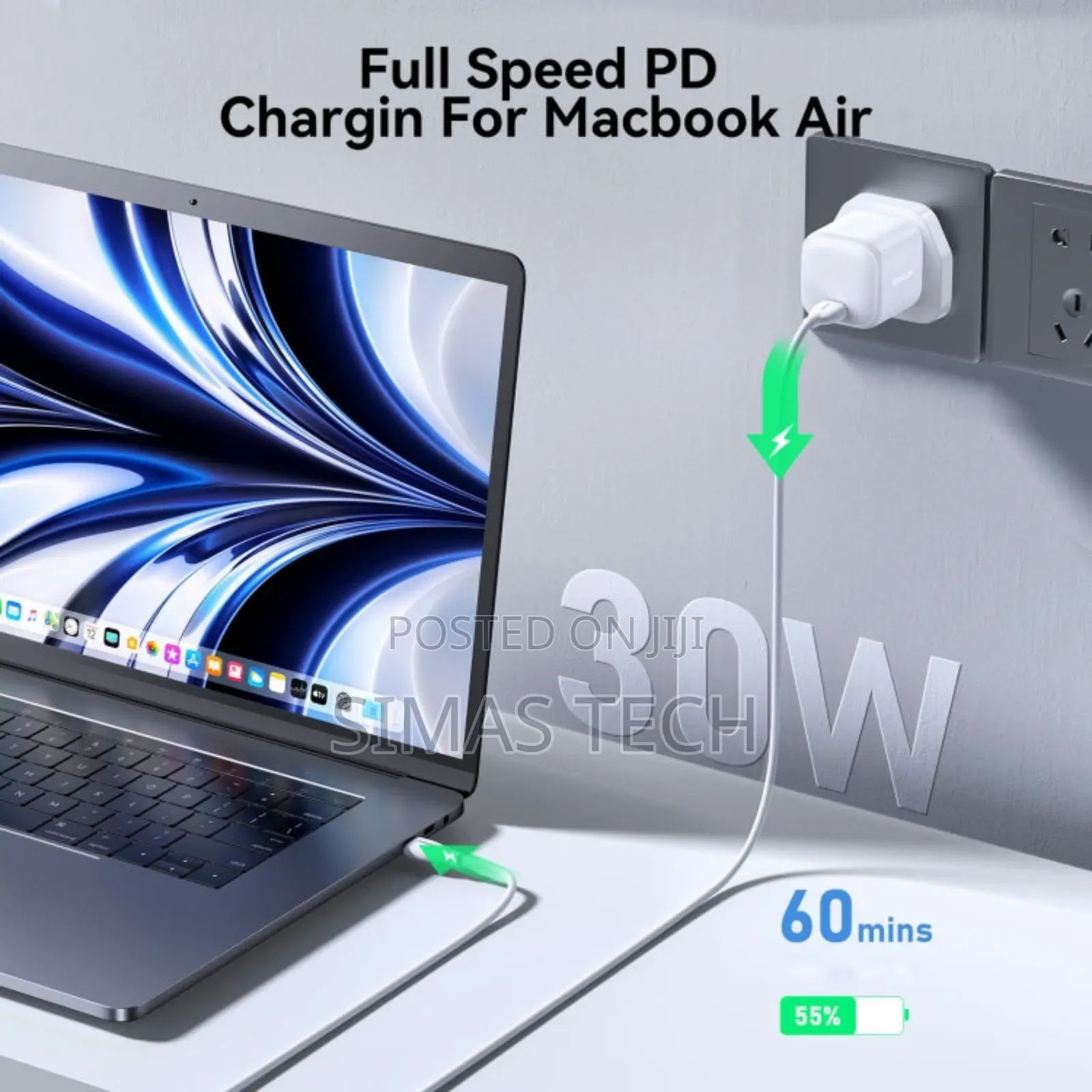 Joyroom Jr-Tcg15 30w Gan Charger Original