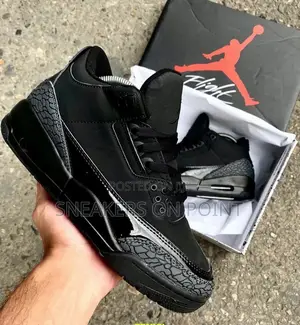Air Jordan 3 Retro “Black Cat” Shoes