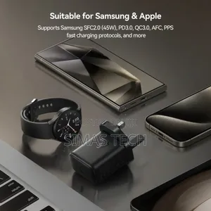 Joyroom Jr-Tcg13 45w Gan Usb-C / Type-C Port Super Fast Charger.