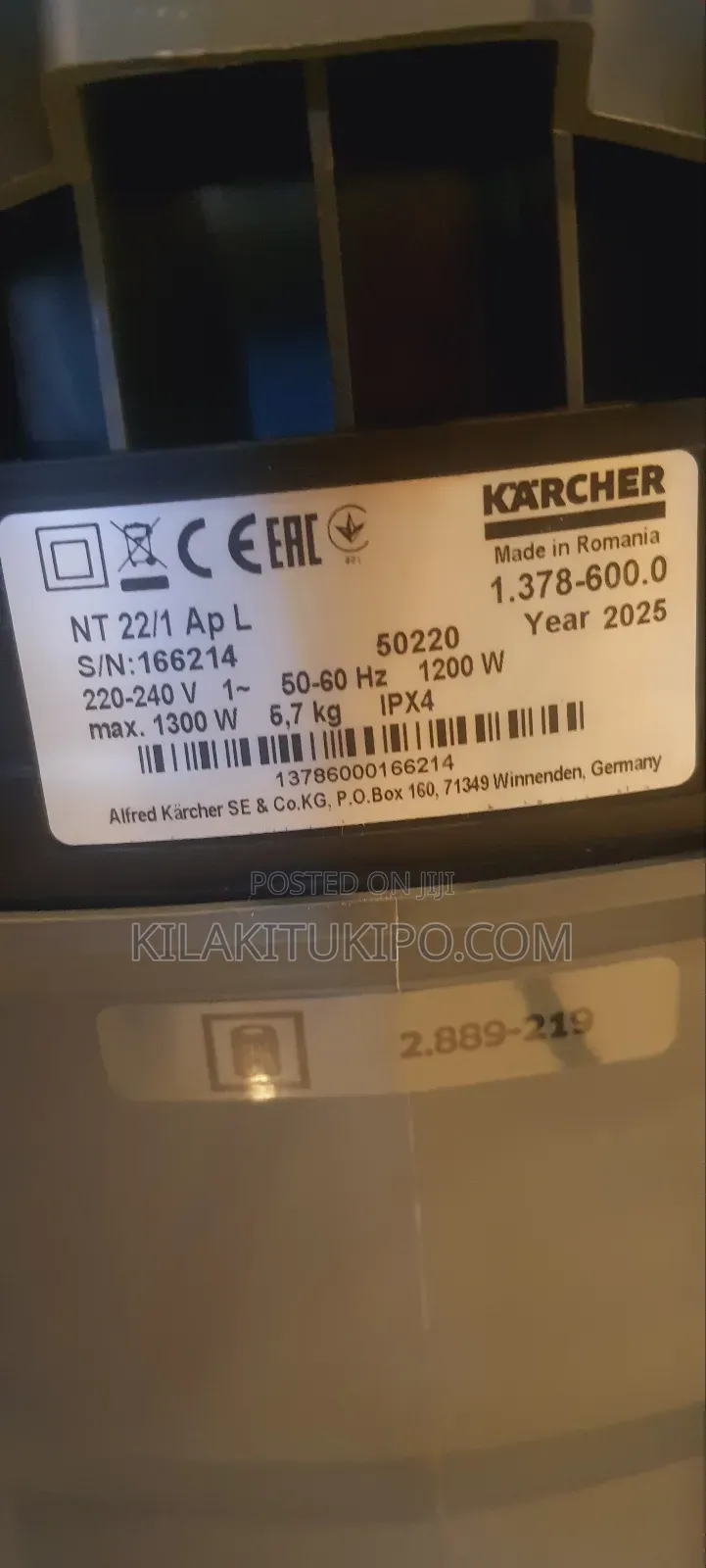Nt22/1apl Karcher Wet Dry Vacuum Cleaners