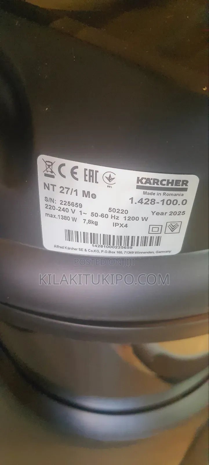 Nt27/1me Karcher Vacuum Cleaner Wet Dry