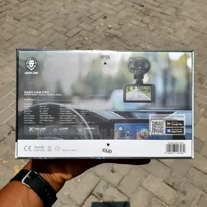 Green Lion Dash Cam Pro Front and Rear - Black