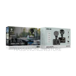 Green Lion Dash Cam Pro Front and Rear - Black