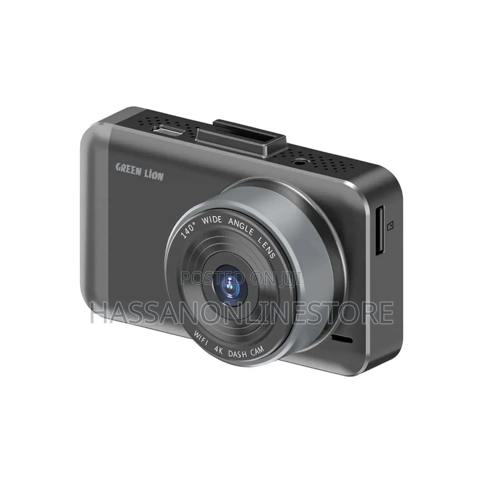 Green Lion Dash Cam Pro Front and Rear - Black