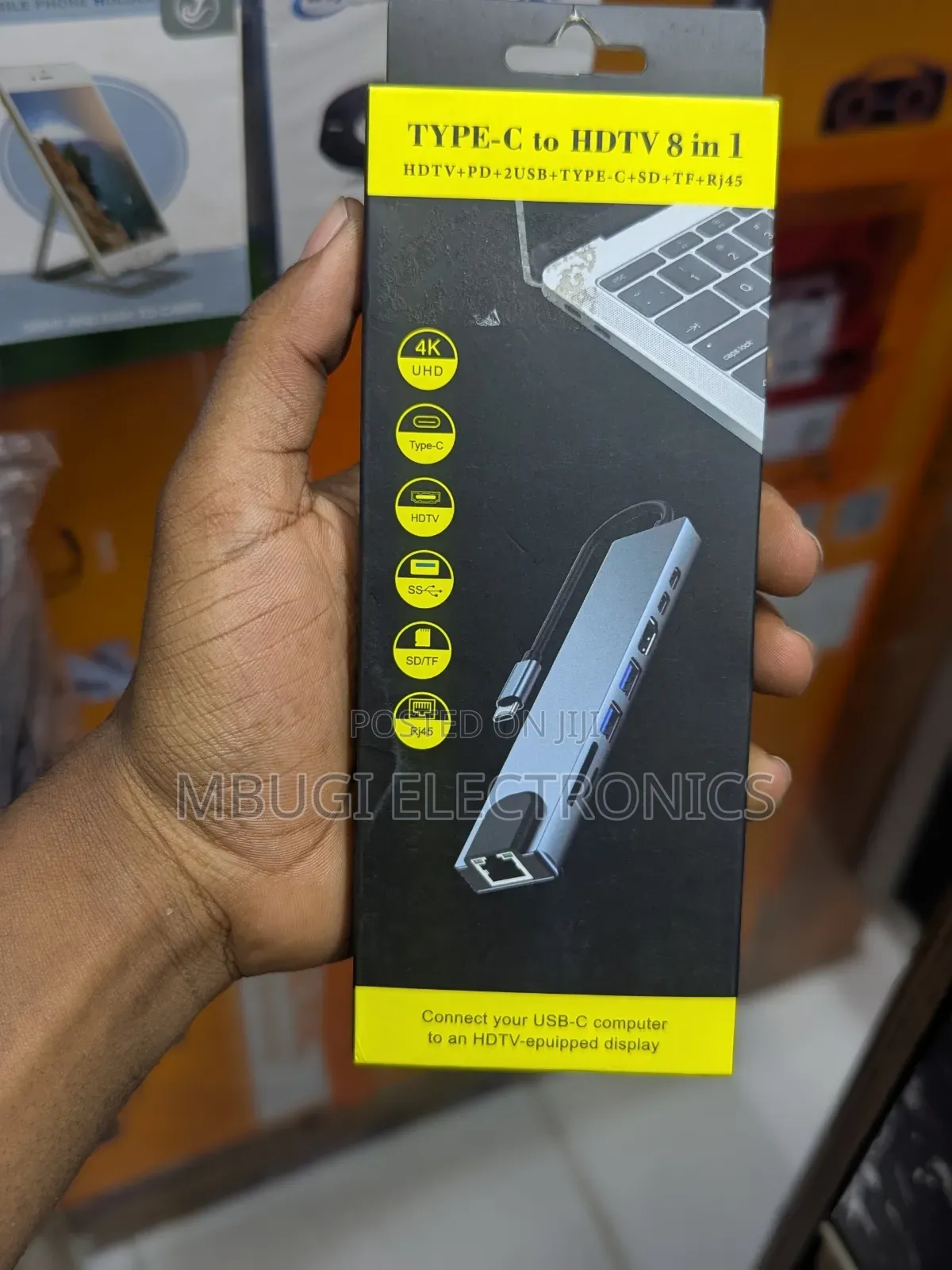 5 in 1 Docking Station( Type C Adapter)