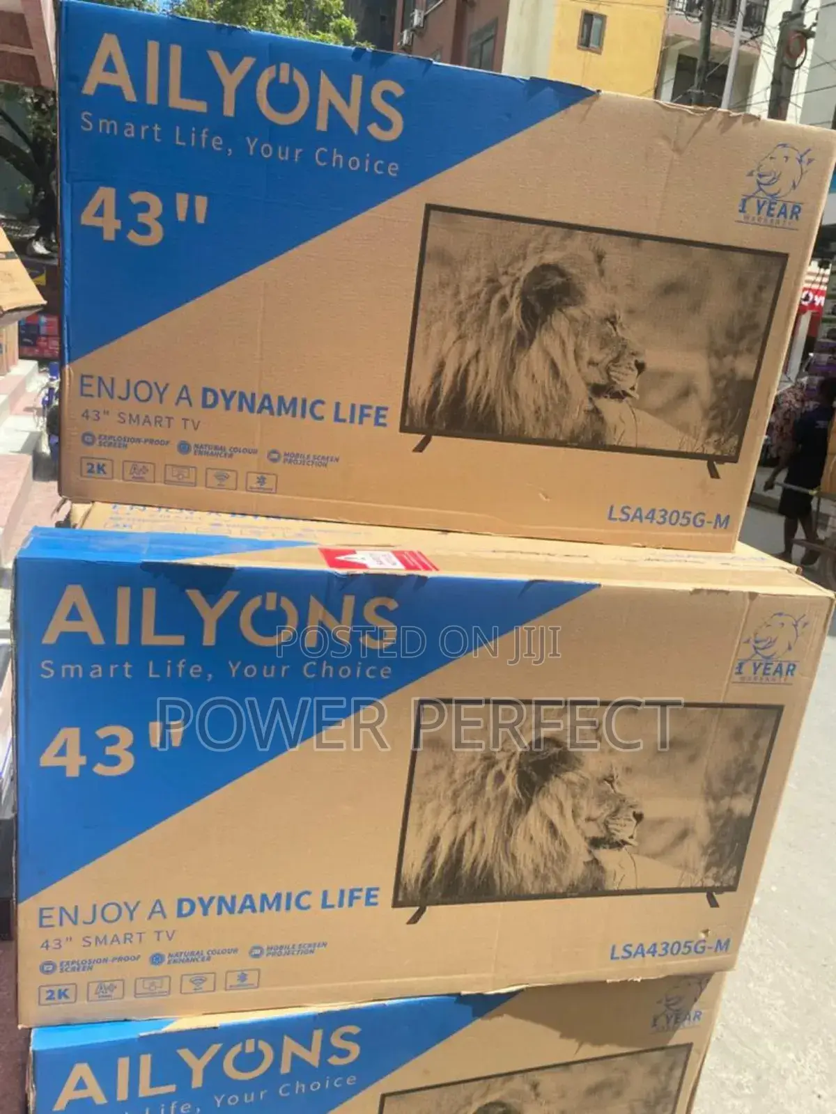 Ailyons Inch 43 Frameless Smart Tv