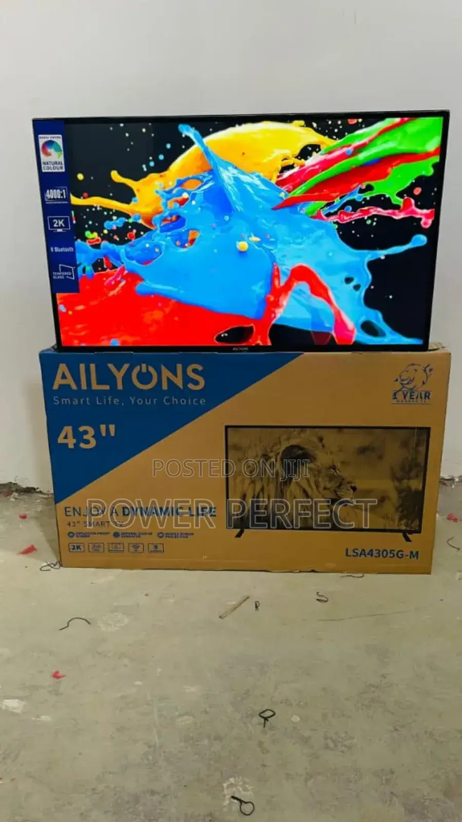 Ailyons Inch 43 Frameless Smart Tv