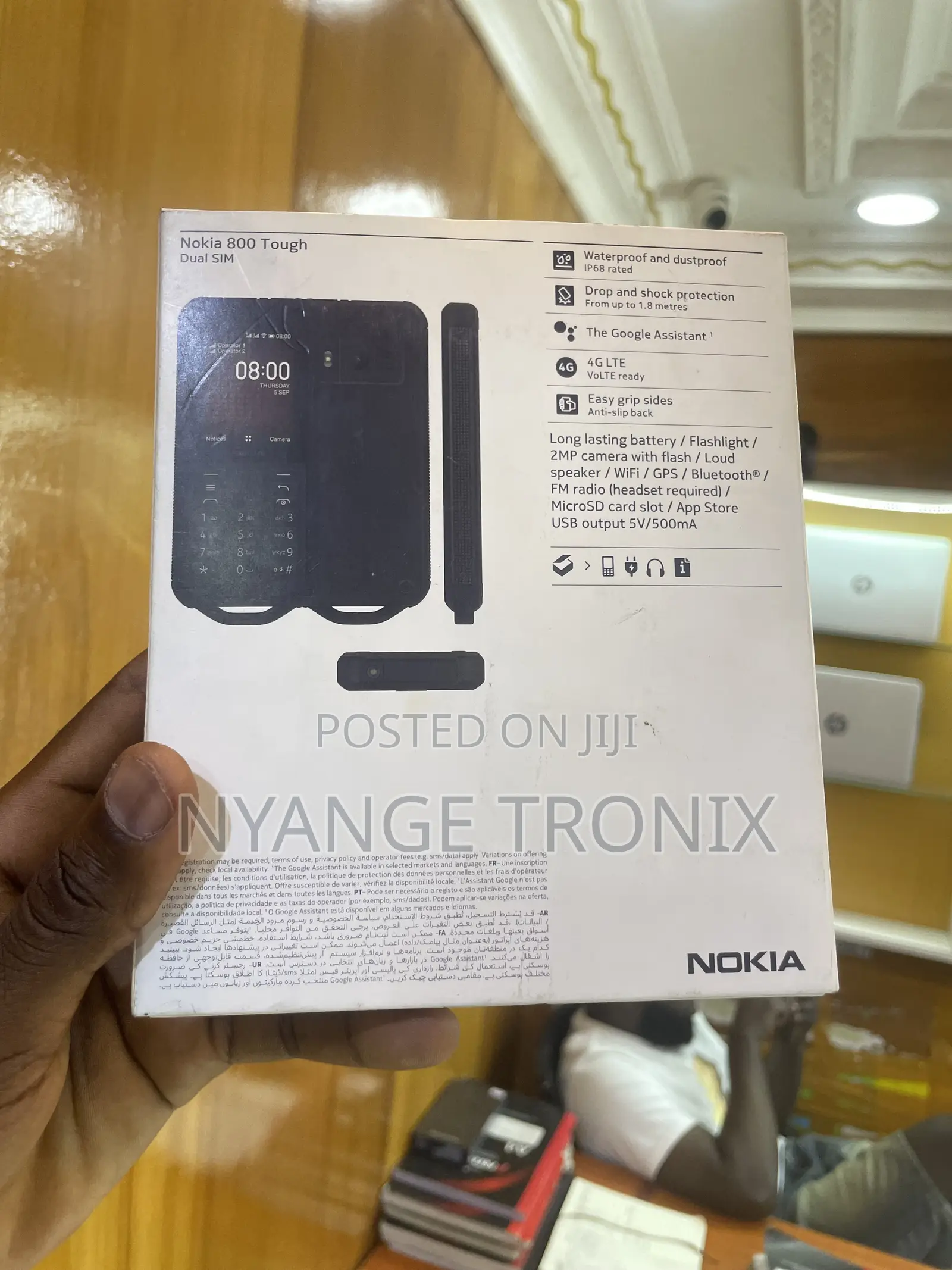 New Nokia 800 Tough 4 GB Black