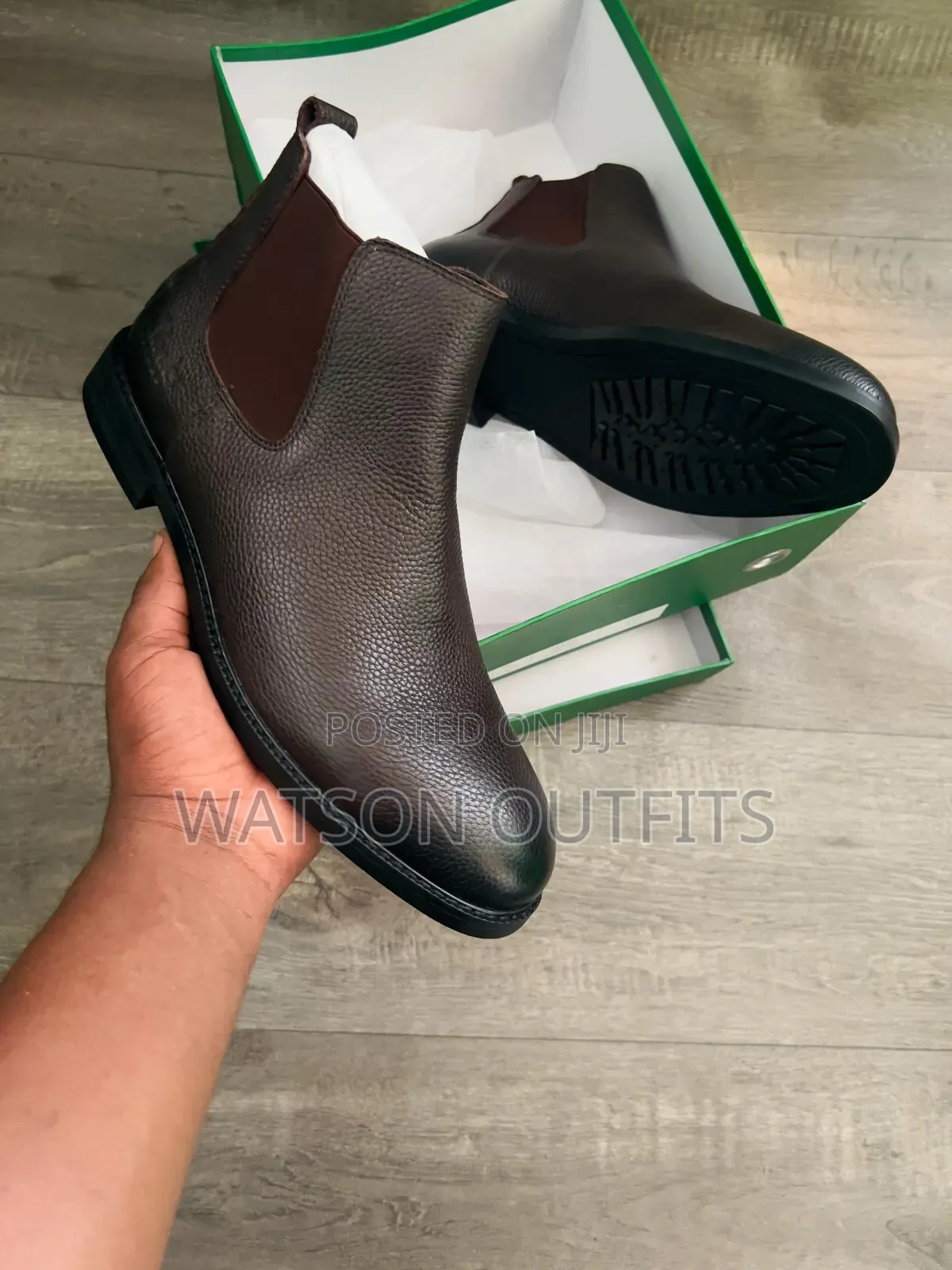 Viatu Vya Buti Vya Kiume or Men's Boot Shoes