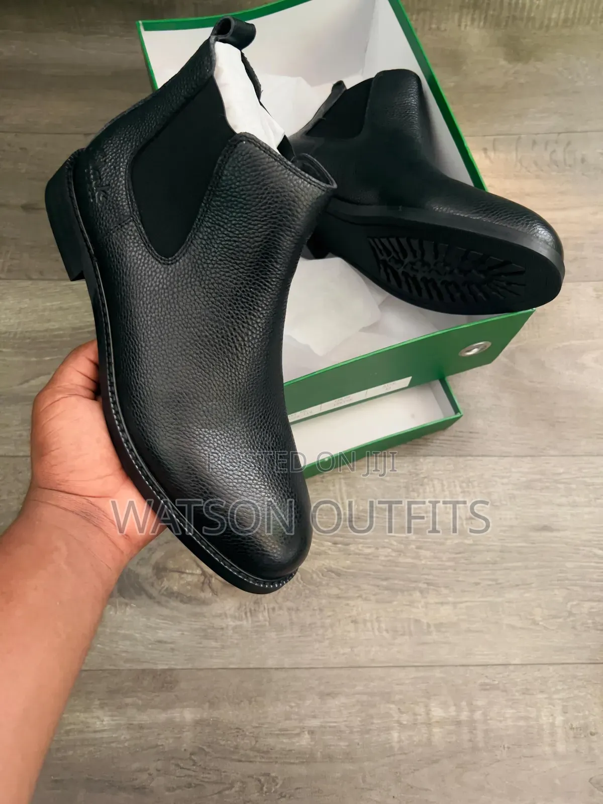 Viatu Vya Buti Vya Kiume or Men's Boot Shoes