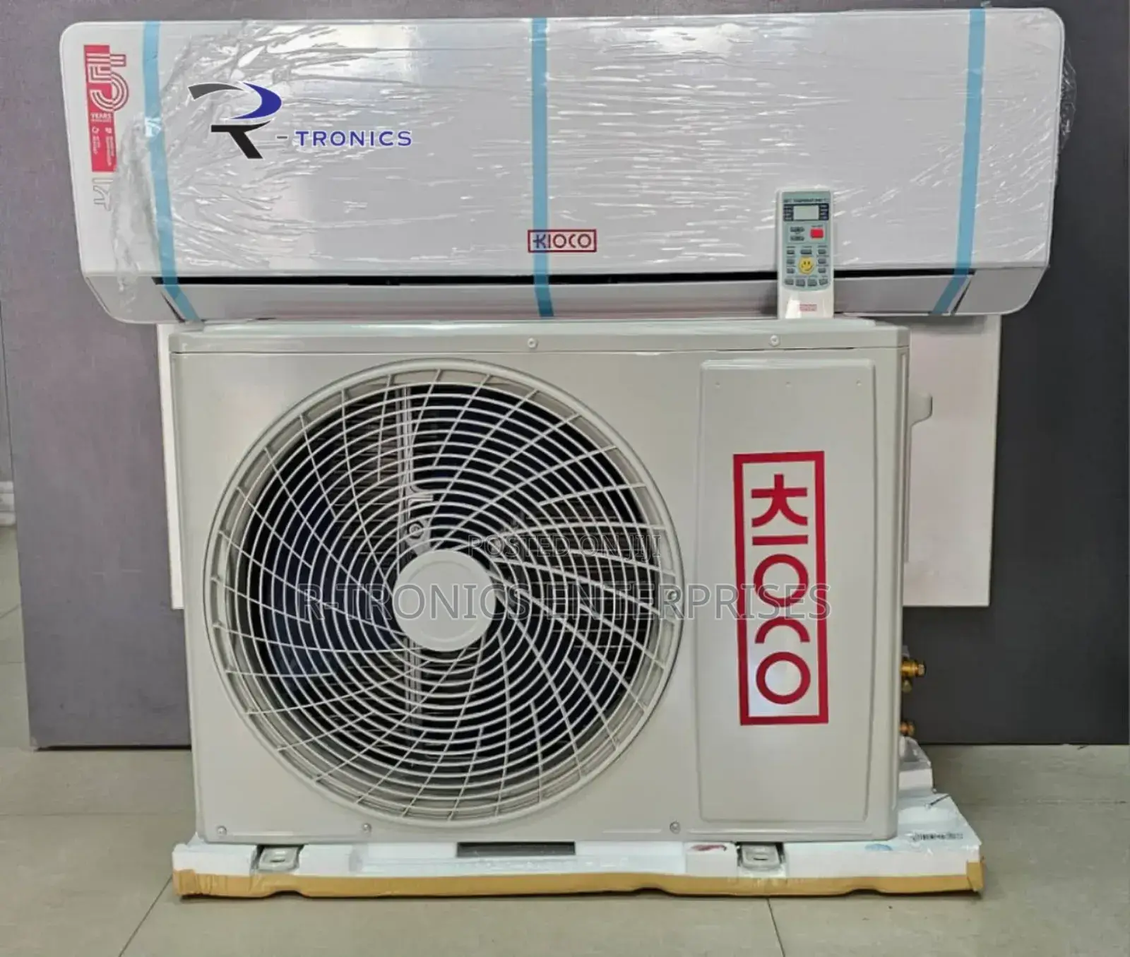 Kioco 12000 Btu Inverter Ac (Model Kio-Sp12in1ch-A) Split Unit System