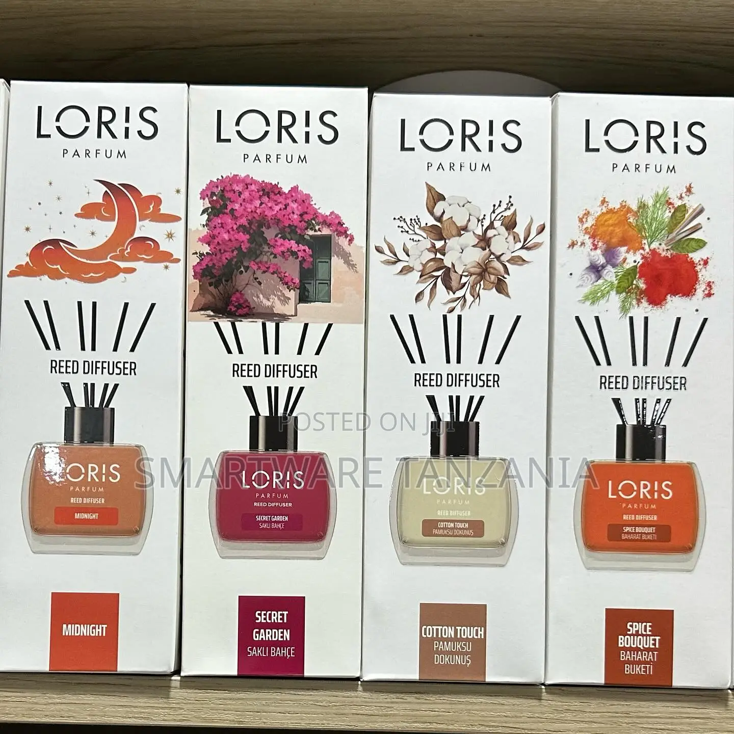 120ml Loris Reed Diffuser - Natural Room Fragrance