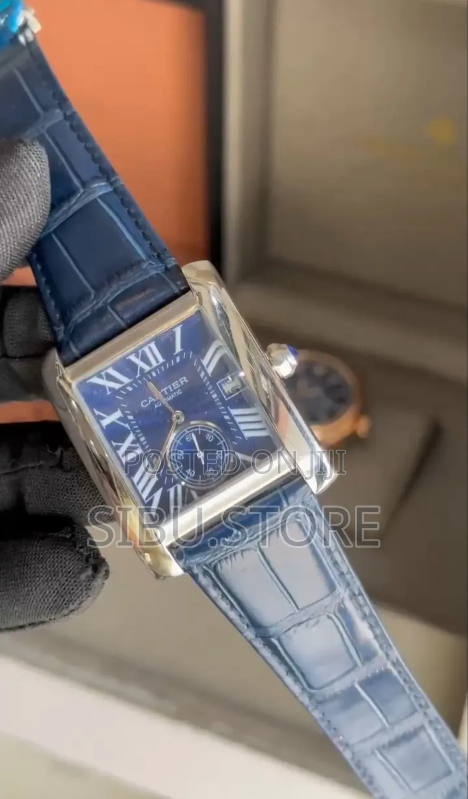 Blue Cartier Original Watch