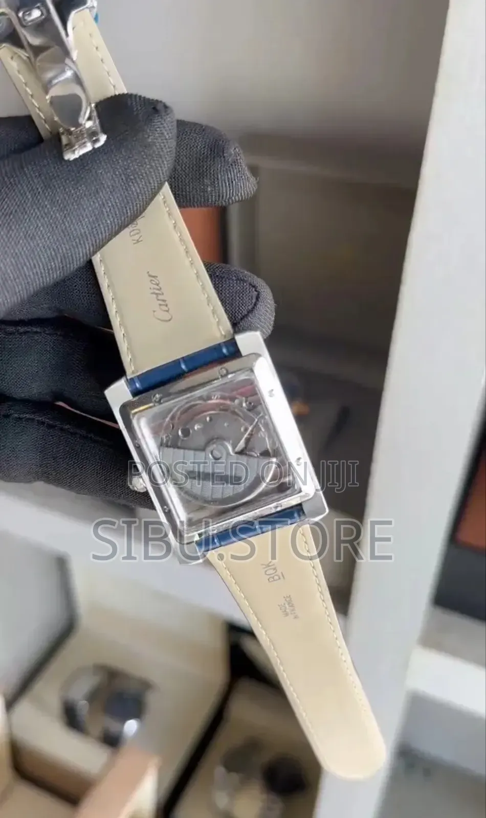 Blue Cartier Original Watch