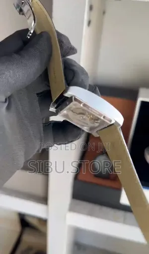 Black White Cartier Watch