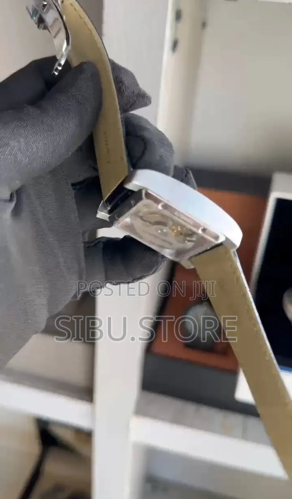 Black White Cartier Watch