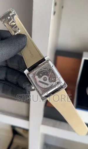 Black White Cartier Watch