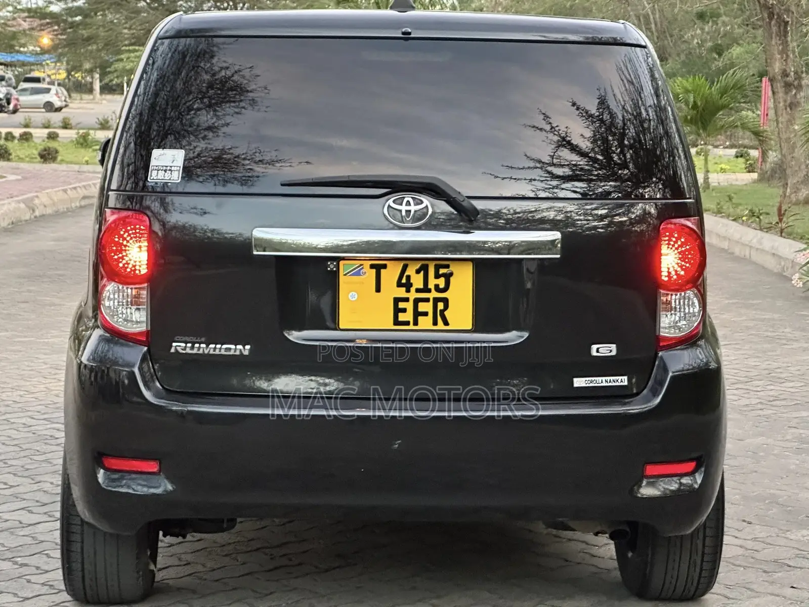 Toyota Corolla Rumion 2008 Black