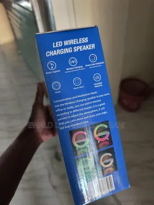 Led Wireless Charging Speaker