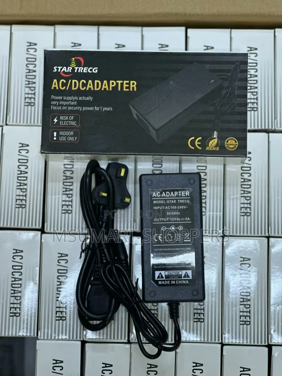 Adaptor Tv/Camera 12v - 5a