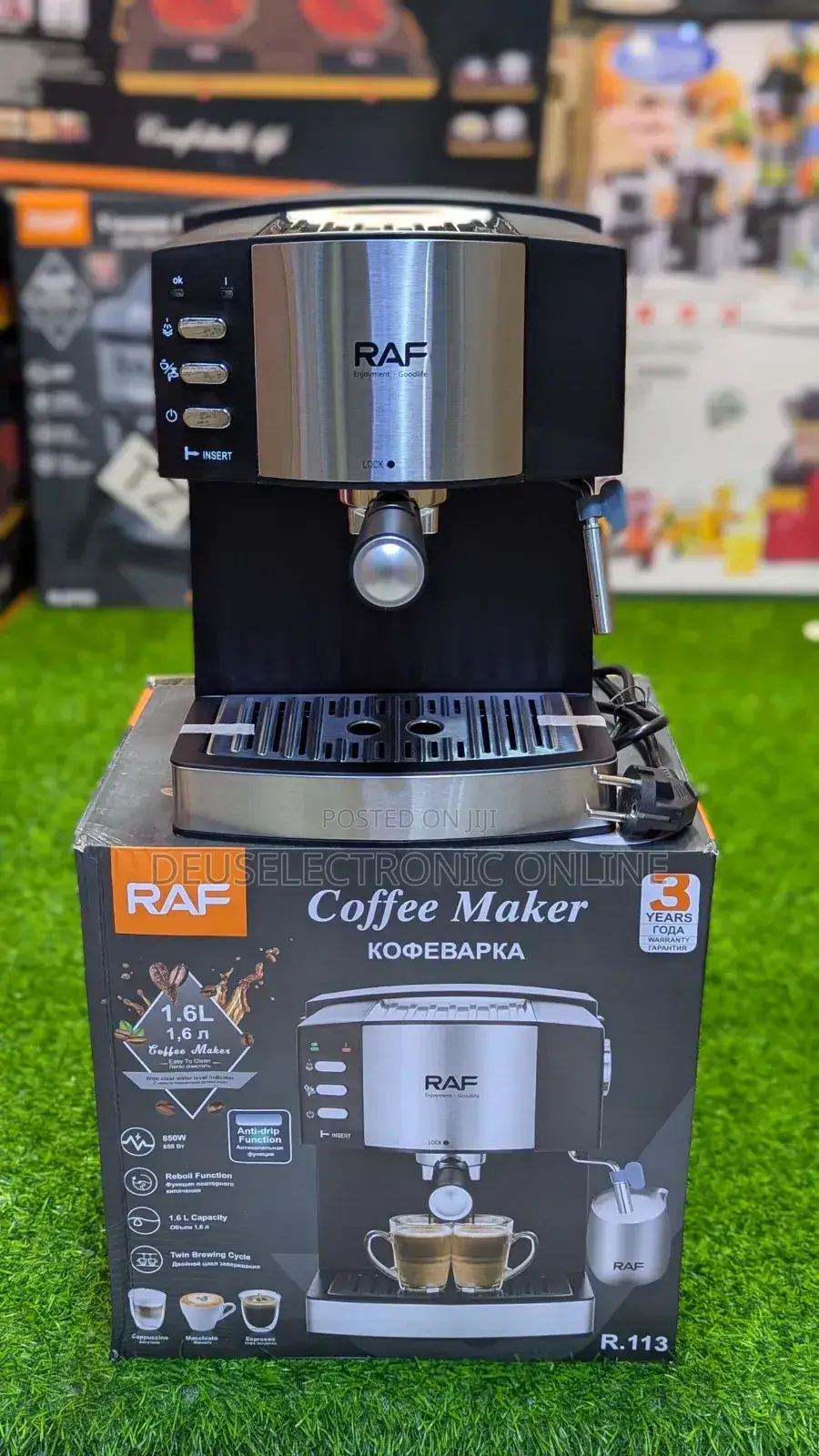 Electric Coffee Machine 1.6l