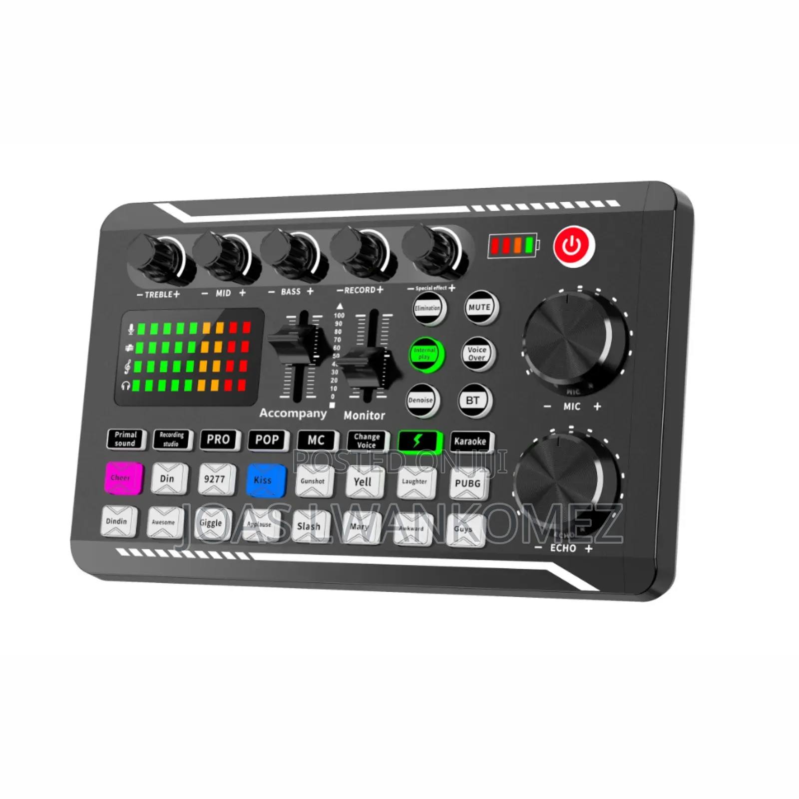 V8 Live Sound Card(With Effects)