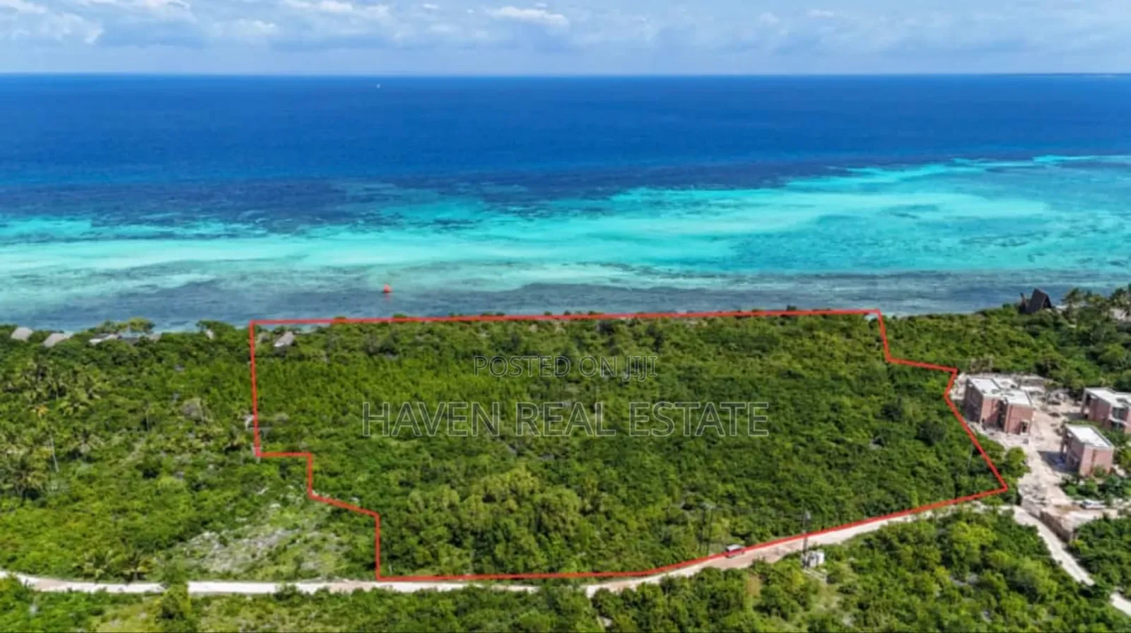 Beach Plot for Sale at Zanzibar