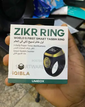 Iqibla Zikr Ring - Smart Tasbih for Spiritual Focus