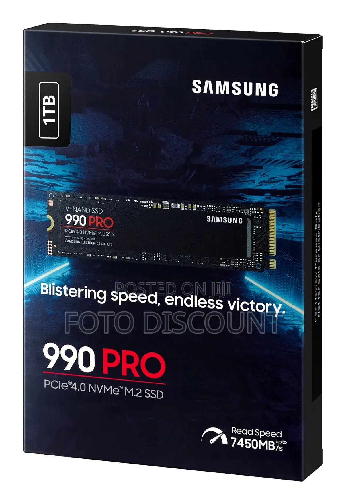 Samsung 990 Pro 1 Tb, Pcie 4.0, M.2 - SSD