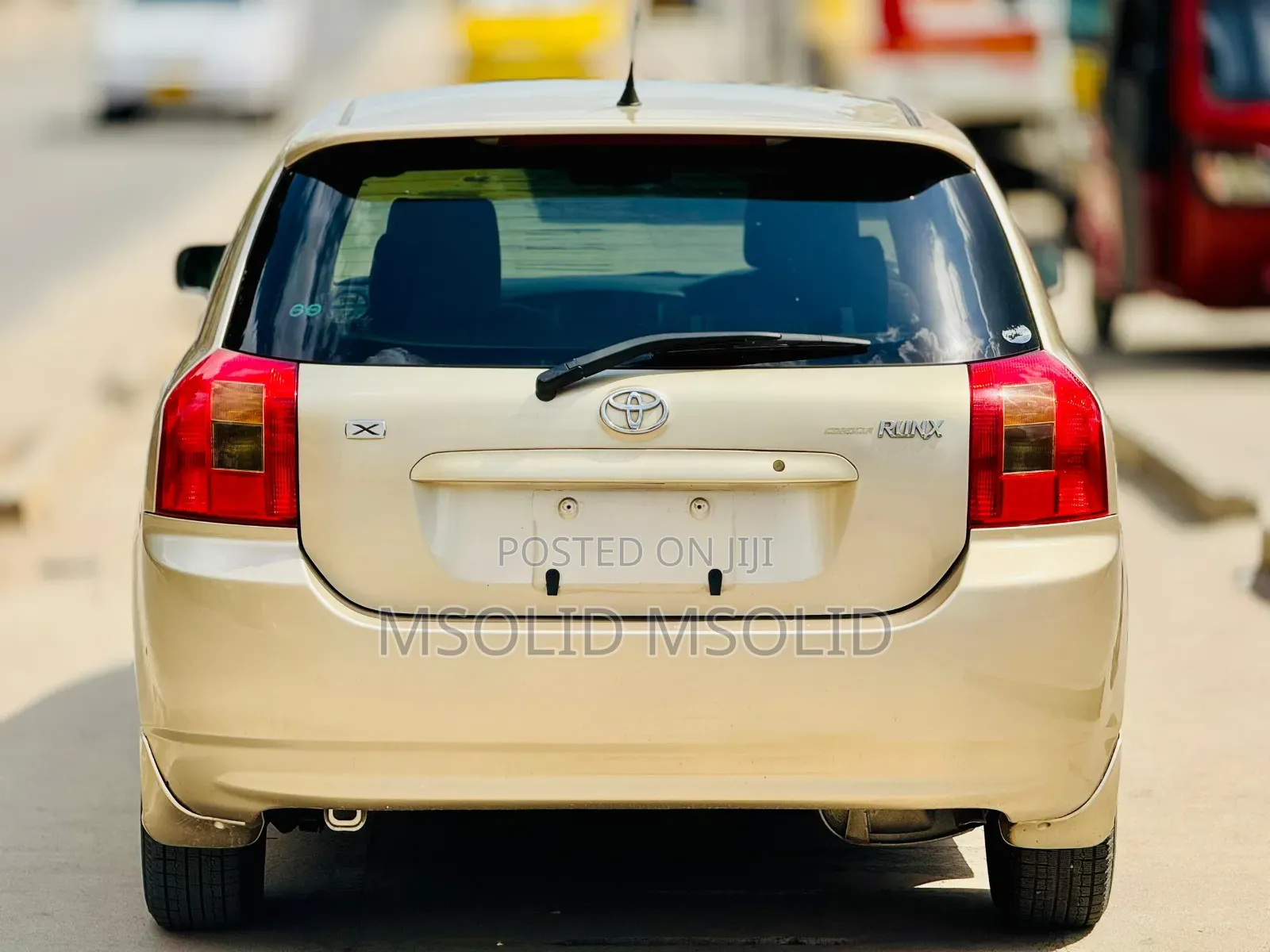 Toyota Corolla RunX 2006 Gold
