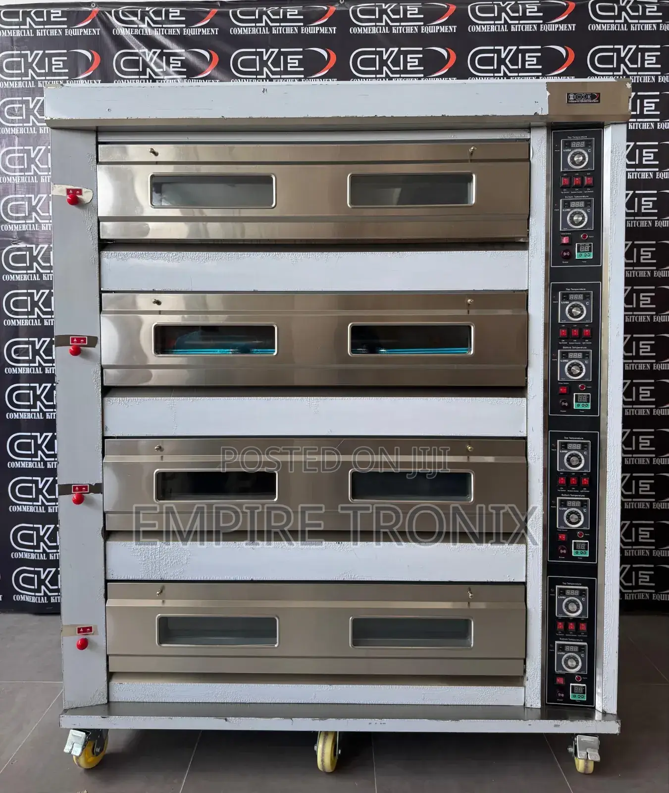 HGB-412q 12-Tray Gas Deck Oven (4-Deck) – Commercial