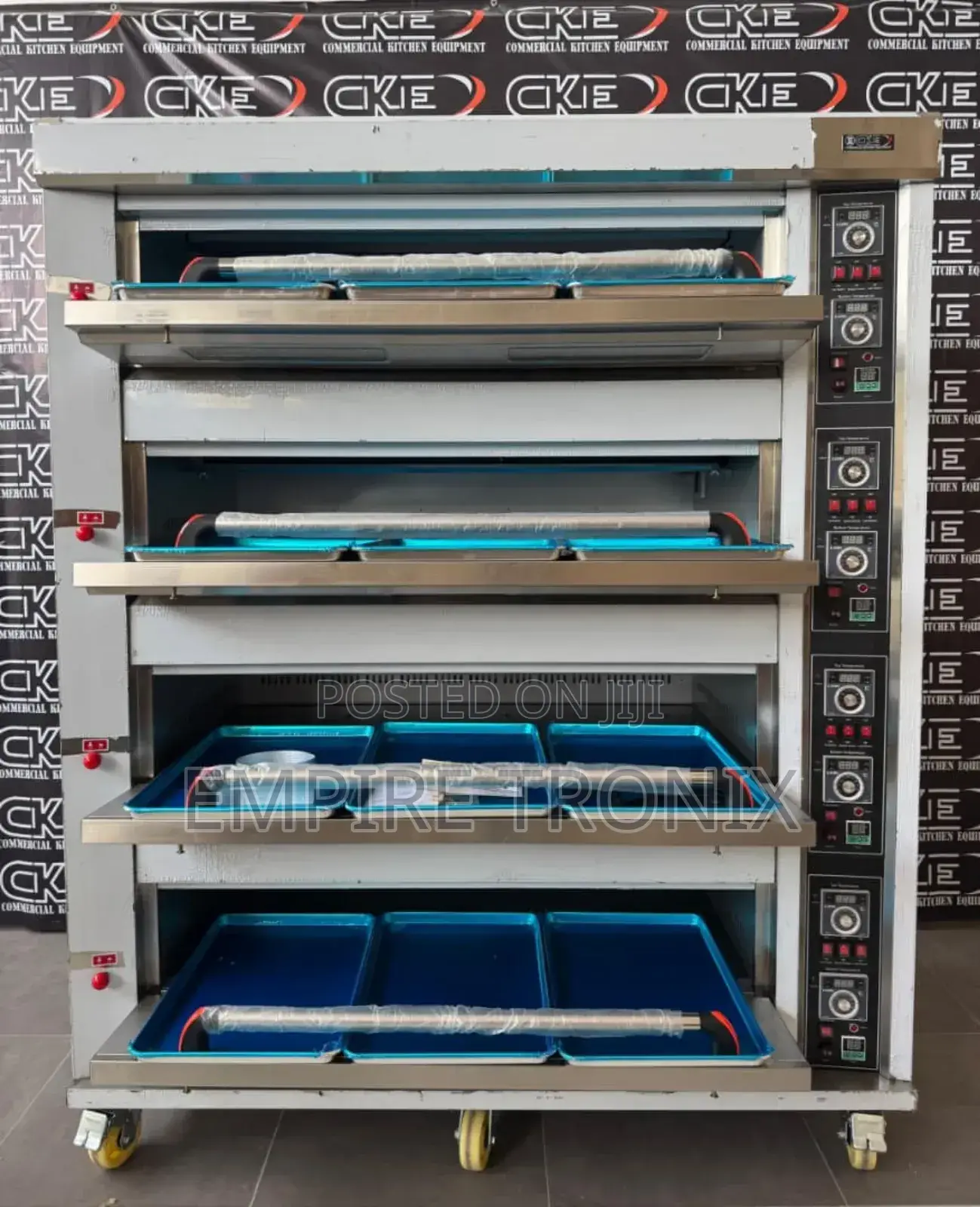 HGB-412q 12-Tray Gas Deck Oven (4-Deck) – Commercial