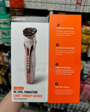 Salon-level Skincare: Porodo's Rf, Ems Led Light Therapy Device