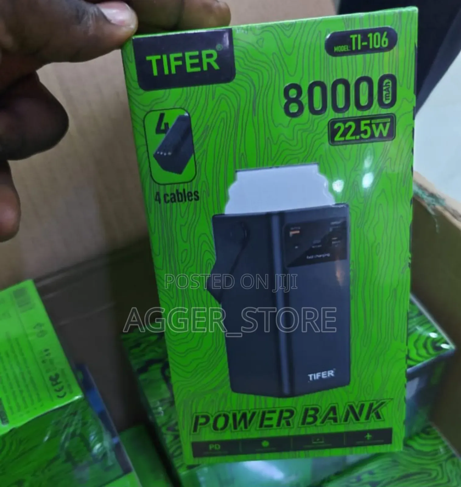 Tifer Ti-106 80000mah Original Powerbank