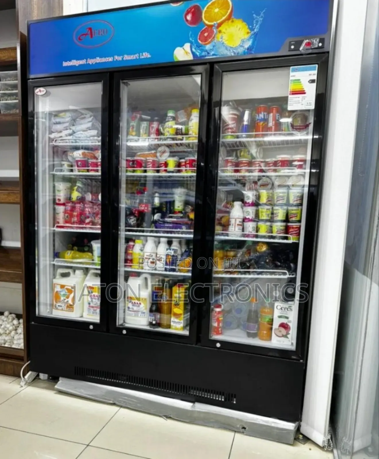Aero Fridge Showcase 980 Liter 3 Doors