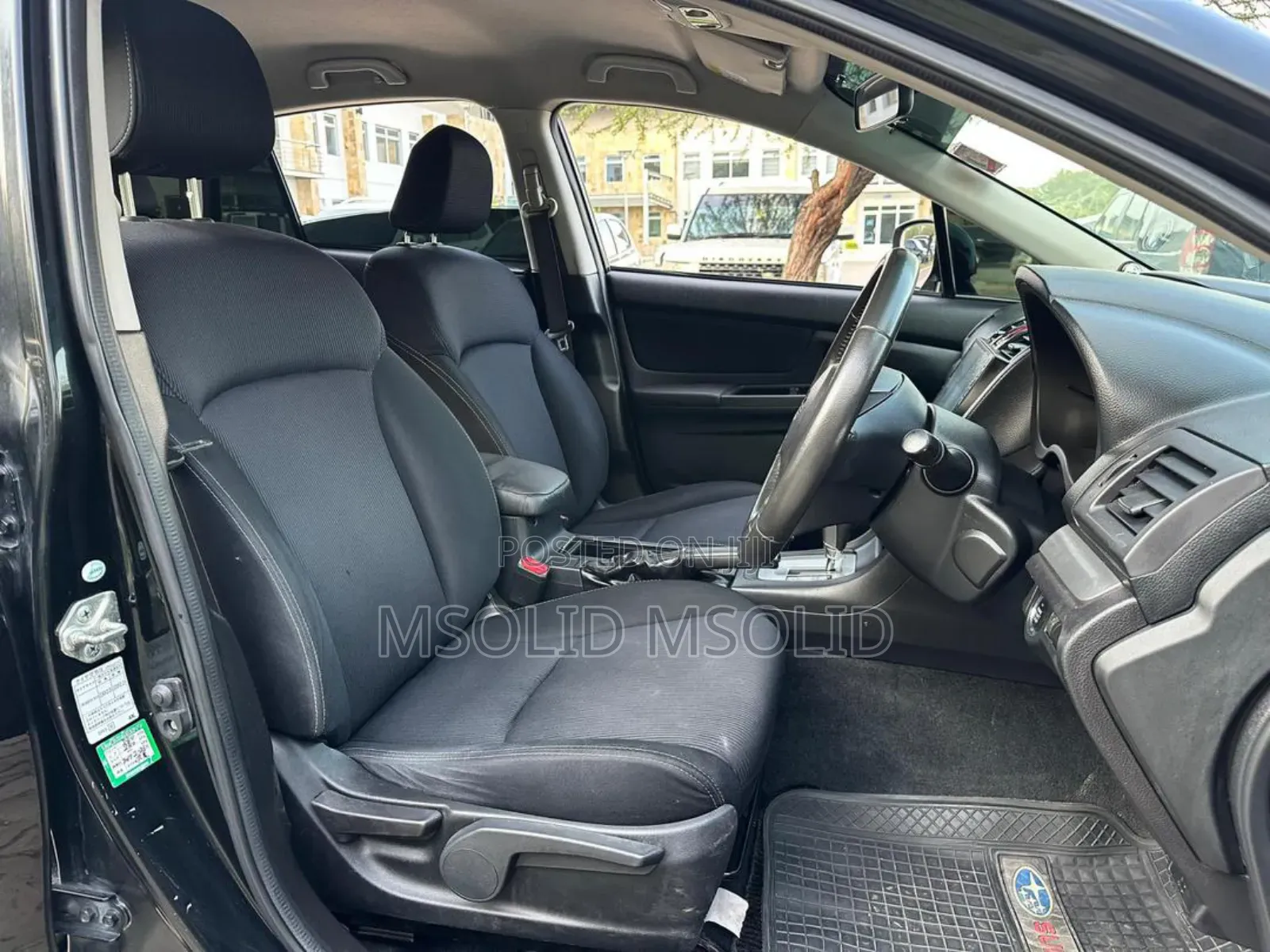 Subaru Impreza 2012 Black