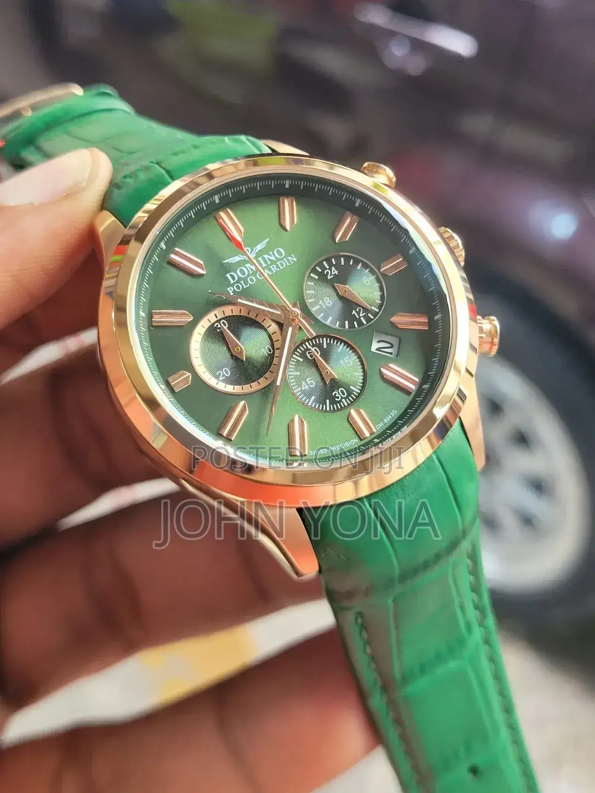 Domino Polo Cardin Watch Green