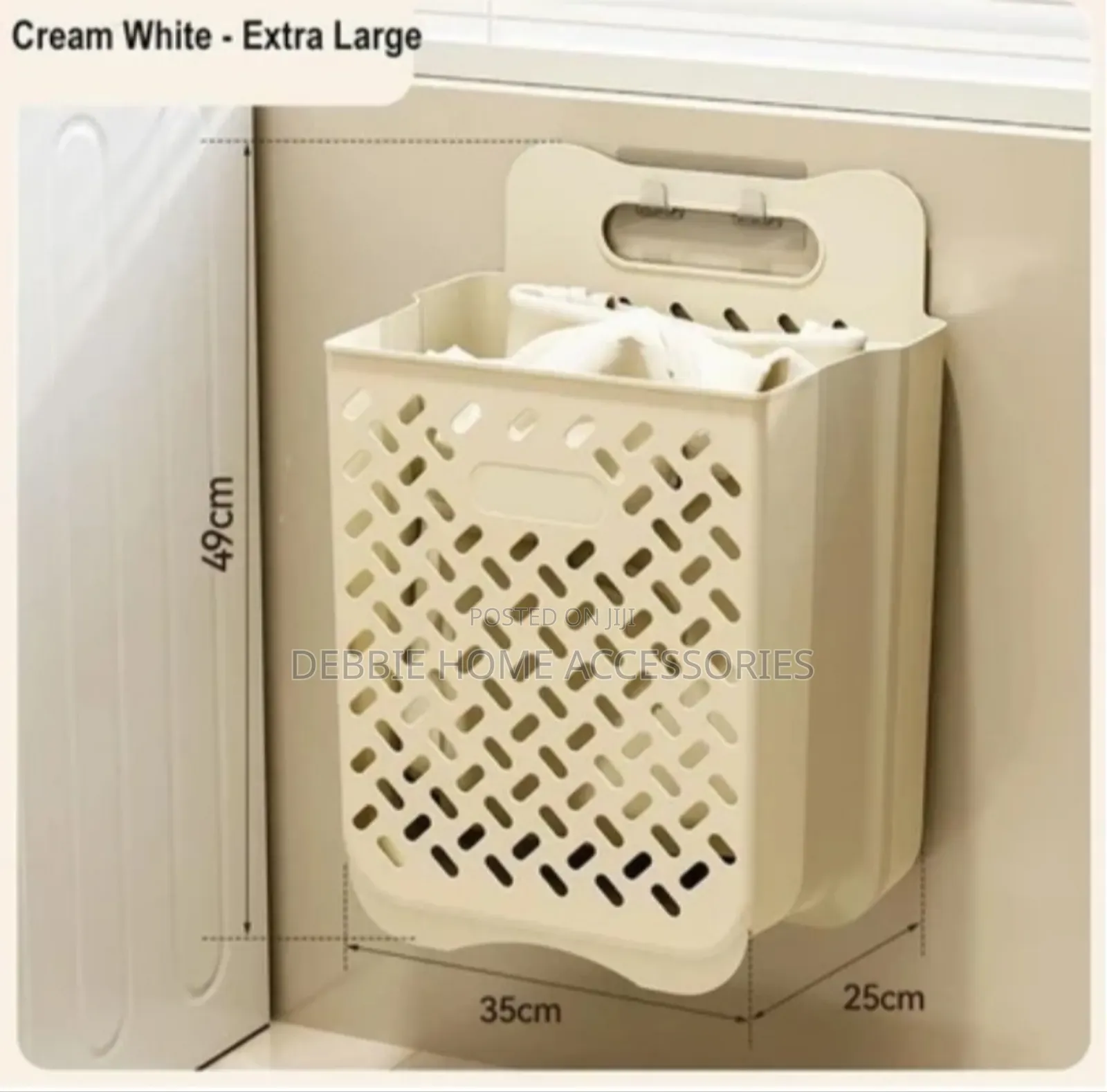 2 in 1 Storage Basket Laundry Hamper Collapsible Laundry Baskets