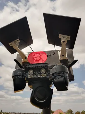 Solar Smart Yenye Motion Alarm Na Audio Kwa Ulinzi Bora