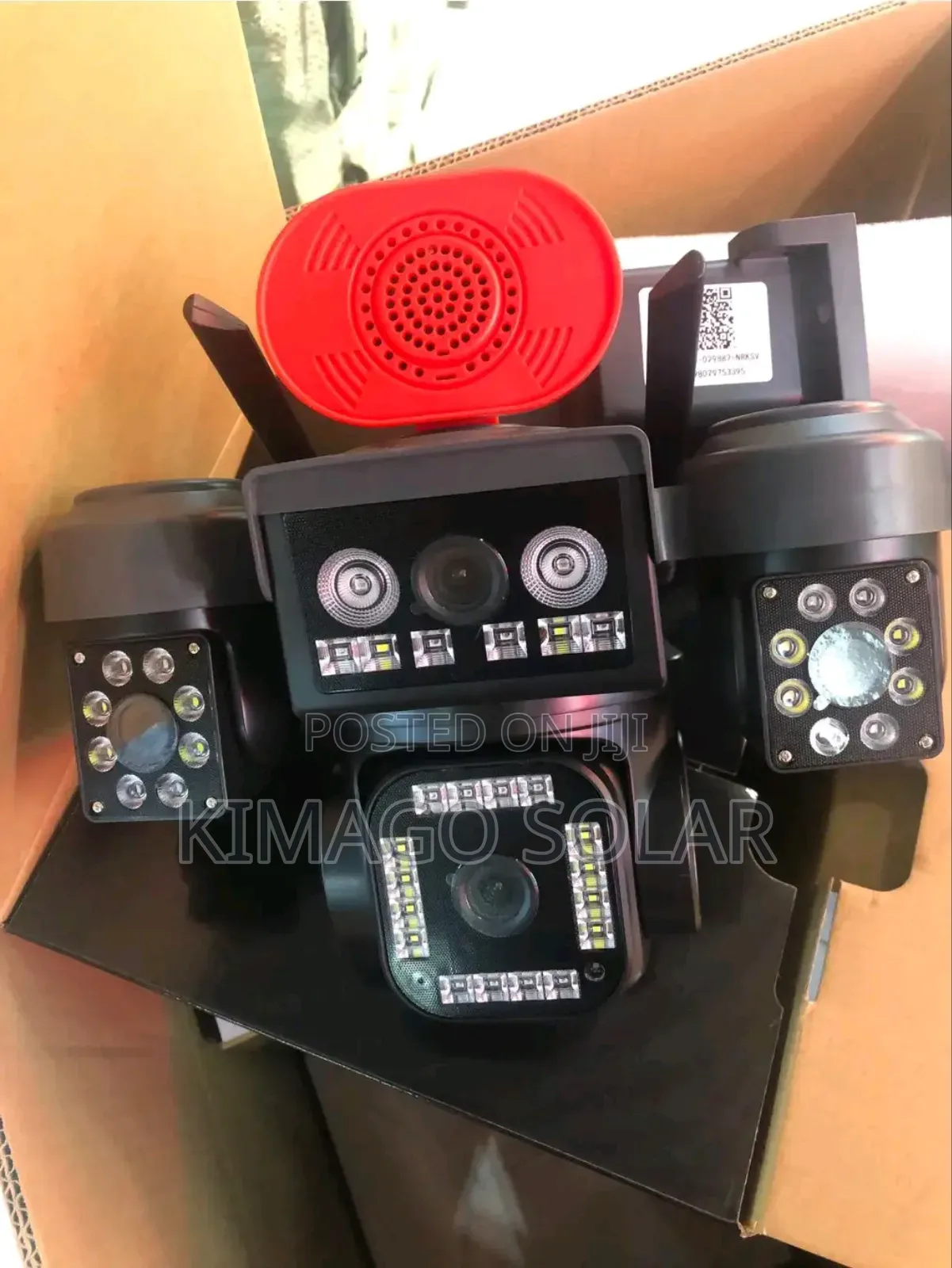 Ulinzi Rahisi Na Wenye Gharama Nafuu Kupitia Solar Smart Camera