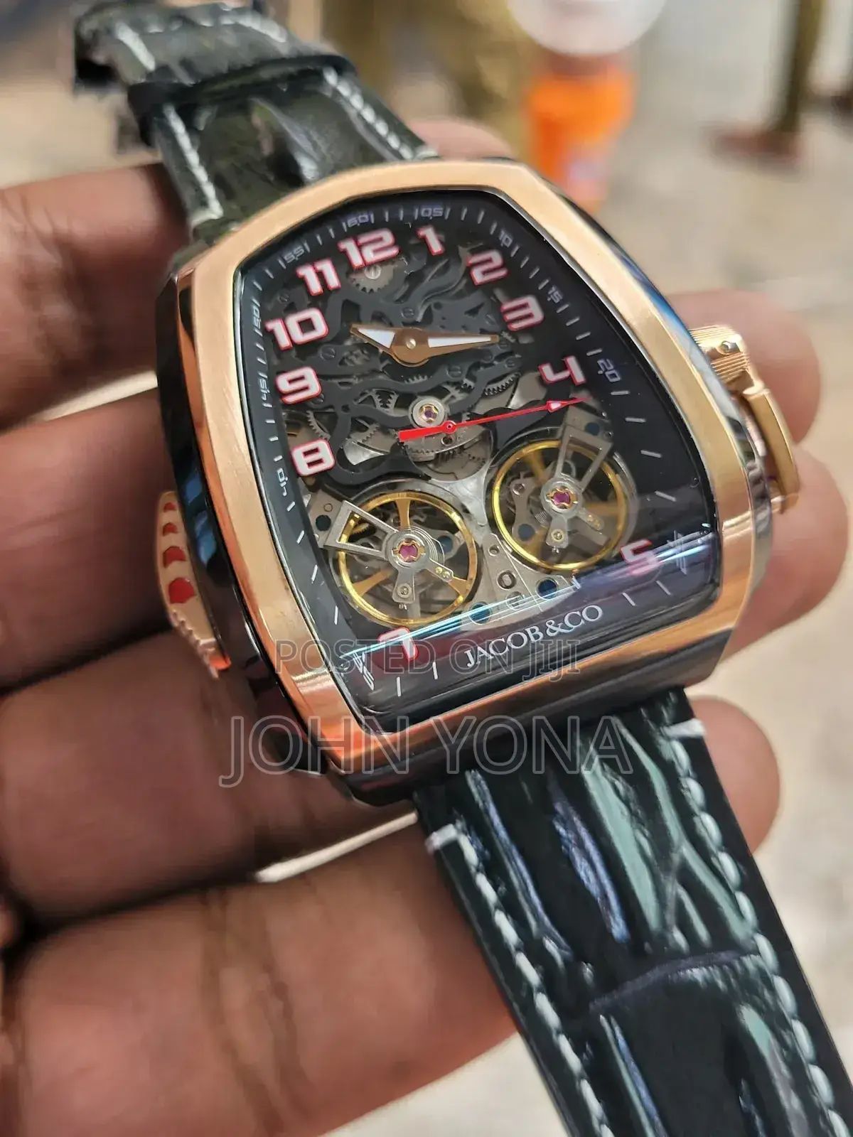 Jacob Co Twin Turbo Watch