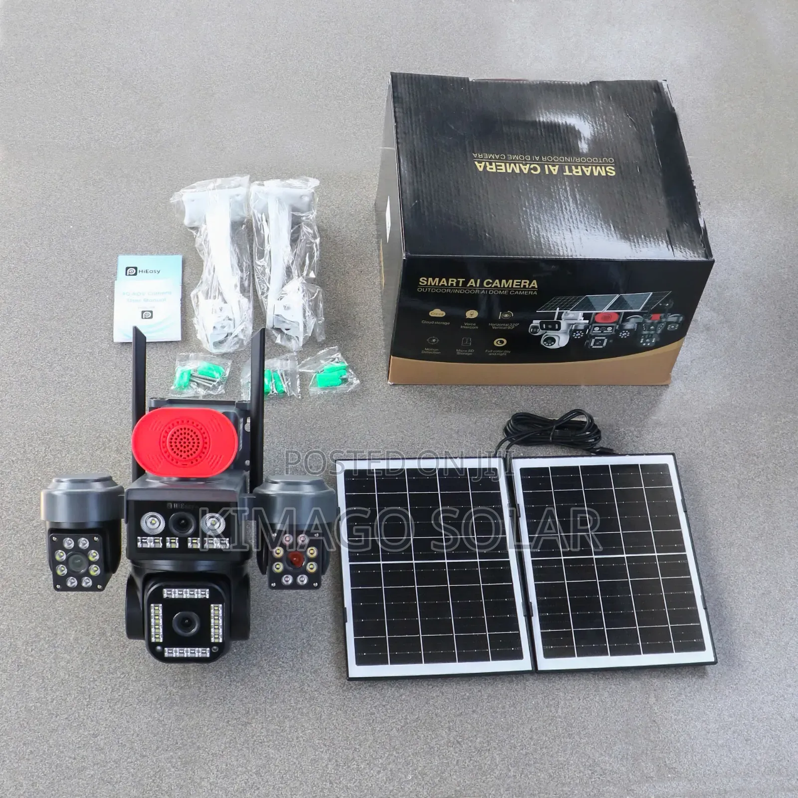 Solar Security Camera Kwa Bei Ya Promosheni Leo 249,999