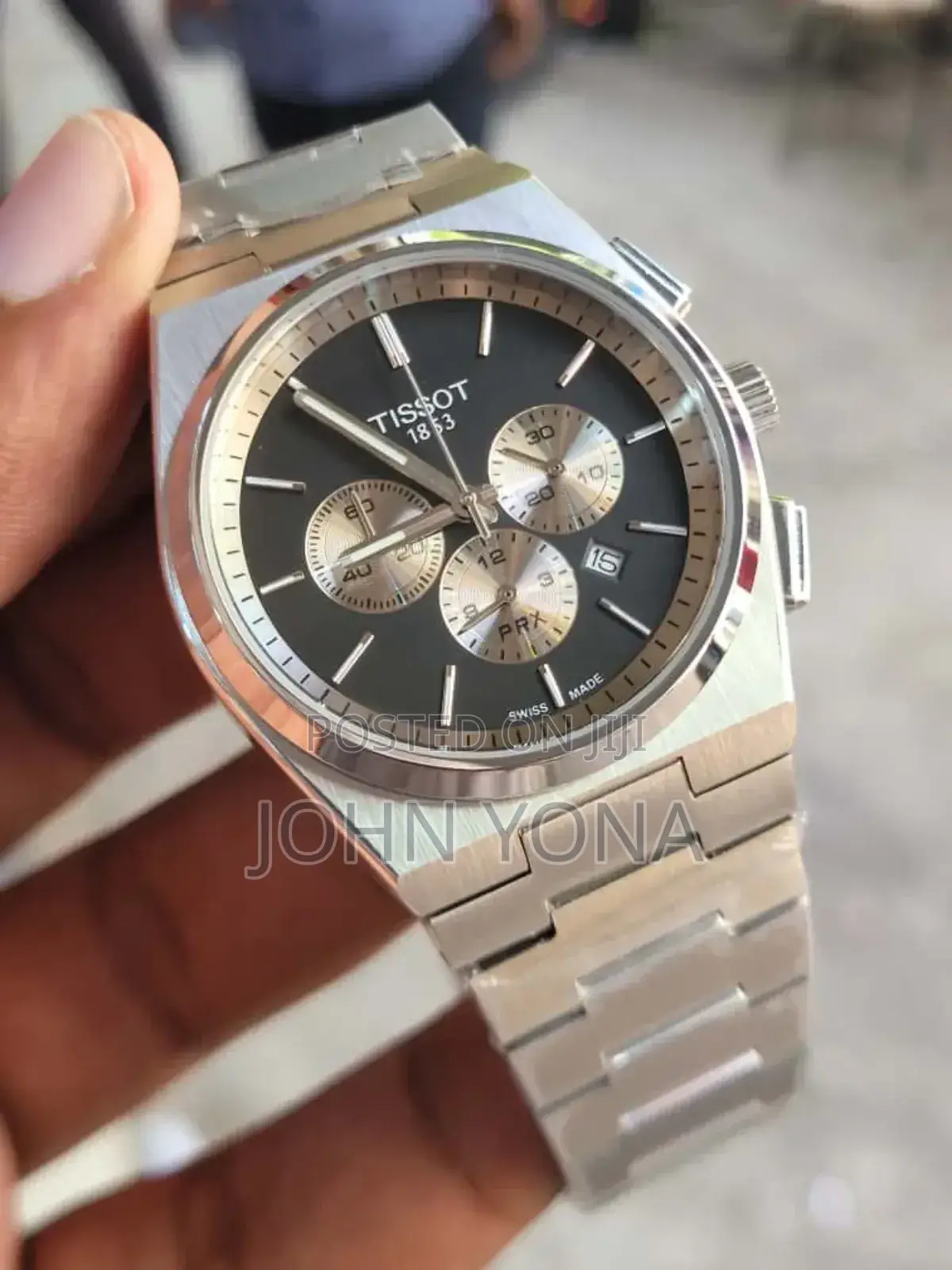 Tissot PRX Chronograph Watch Silver