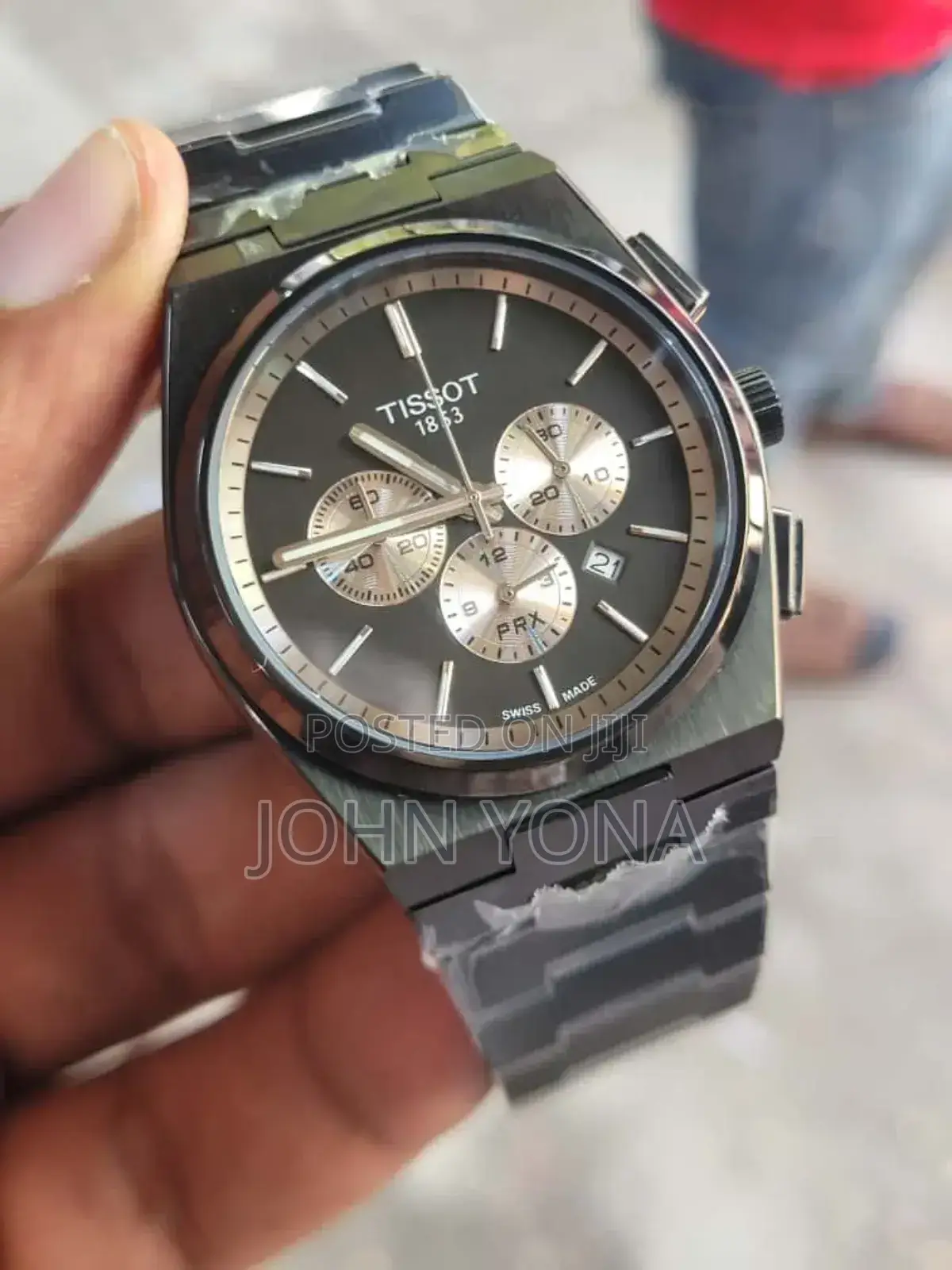 Tissot PRX Chronograph Watch Black