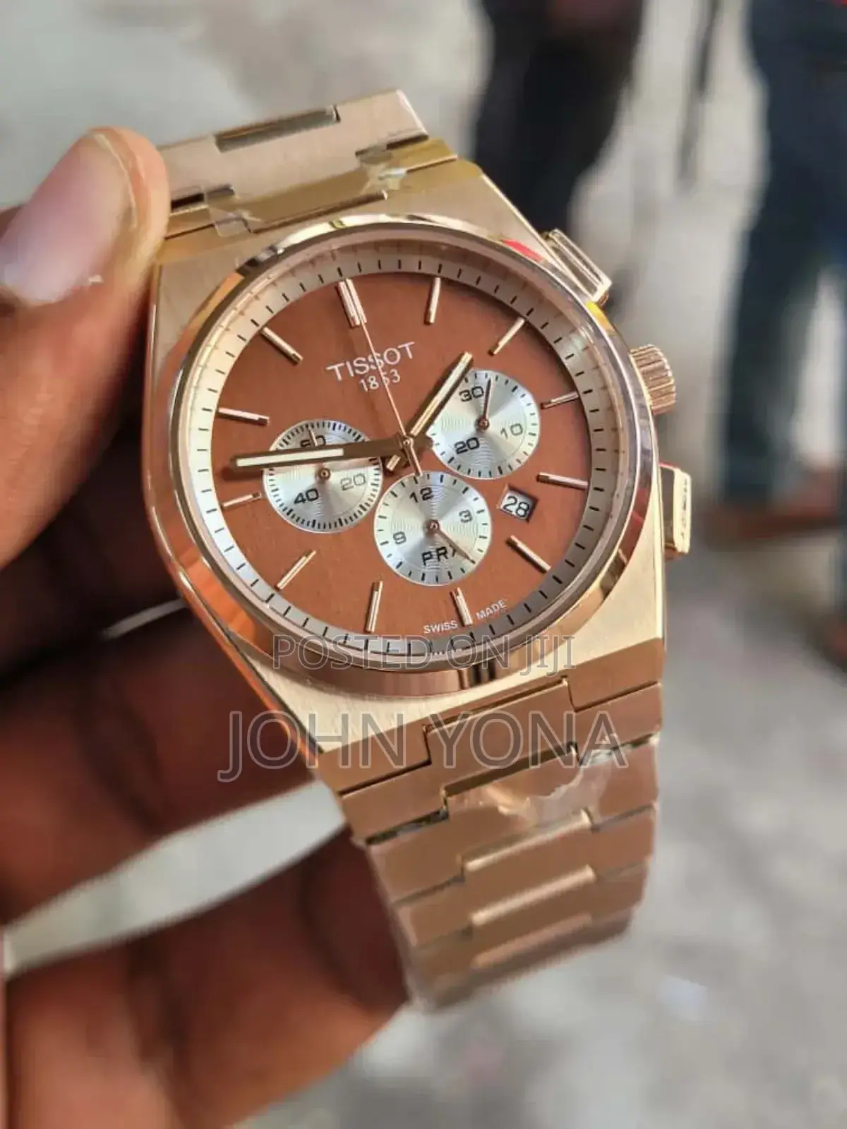 Tissot PRX Chronograph Watch Gold