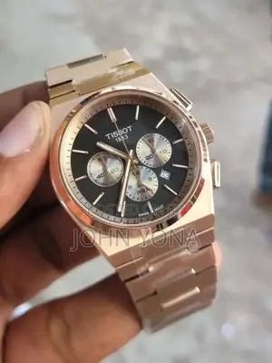 Tissot PRX Chronograph Watch Gold