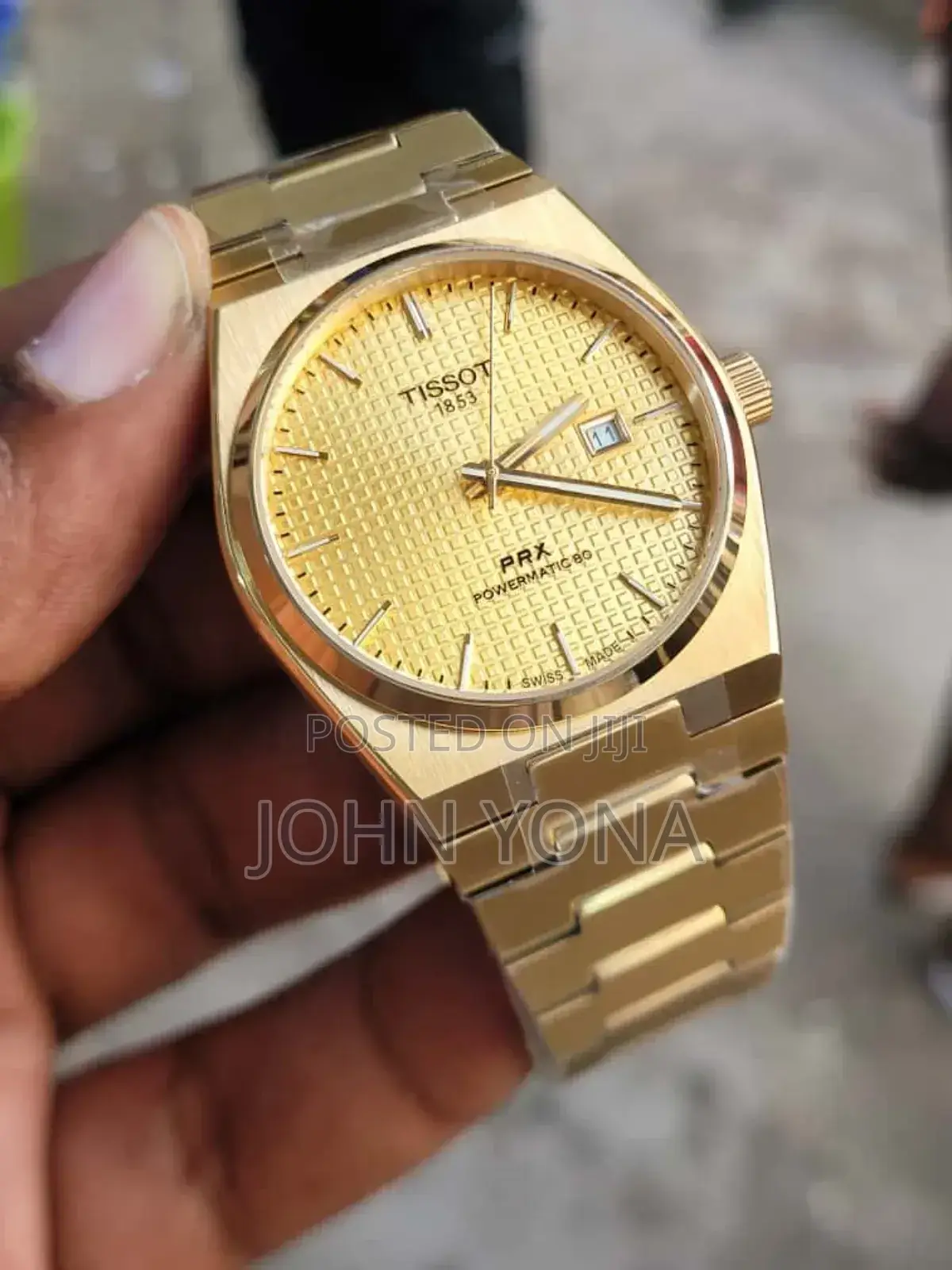 Tissot PRX Powermatic 80 Watch With Gold