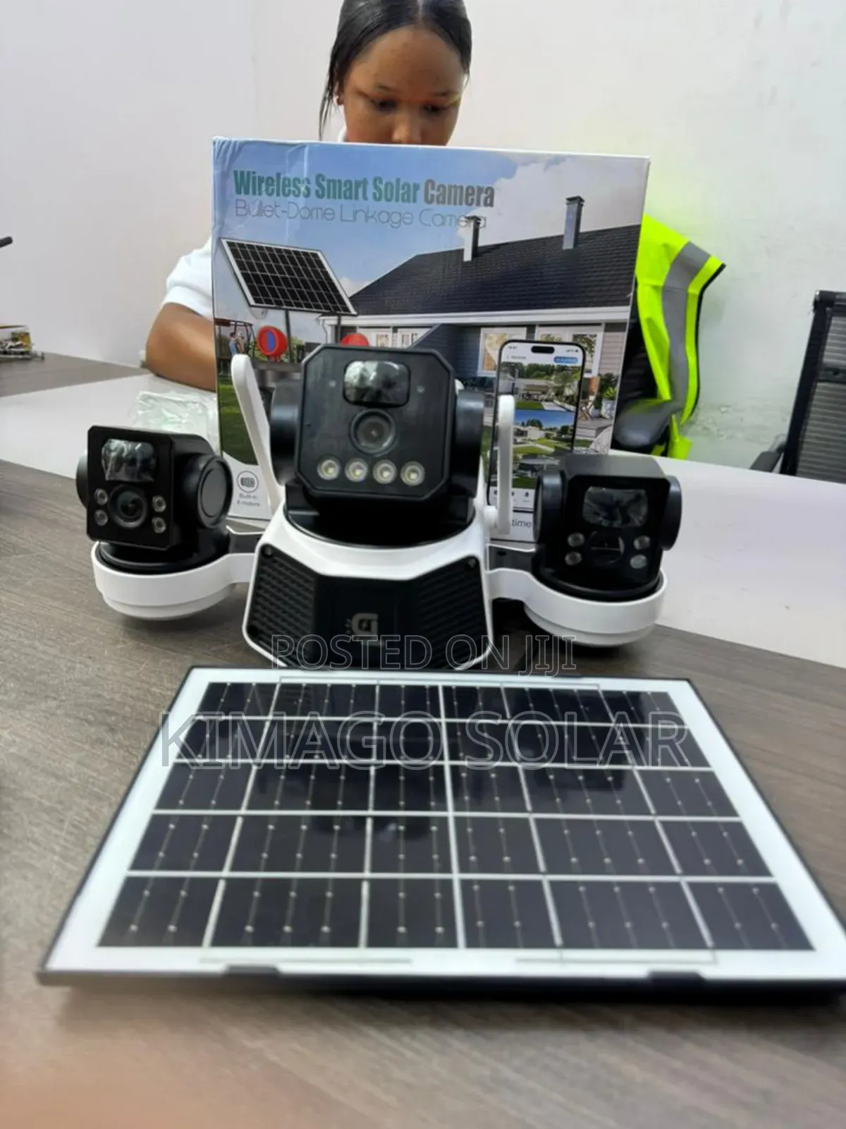Full Hd Solar 4g PTZ Camera Live View Anywhere