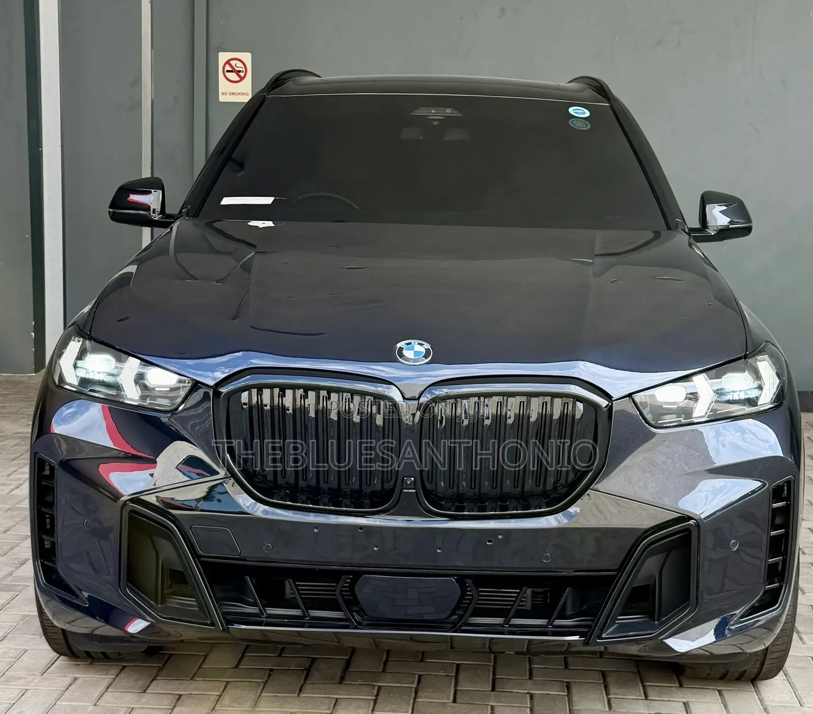 New BMW X5 2024 Blue