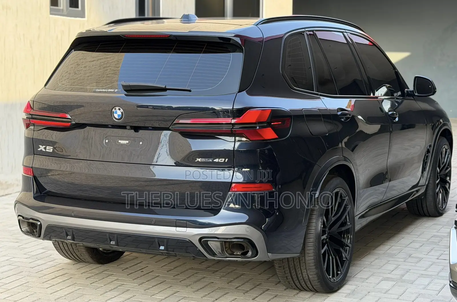 New BMW X5 2024 Blue